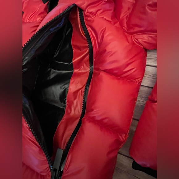 Moncler Zubair Zip-up Jacket Red Size 1 New - Picture 5 of 16